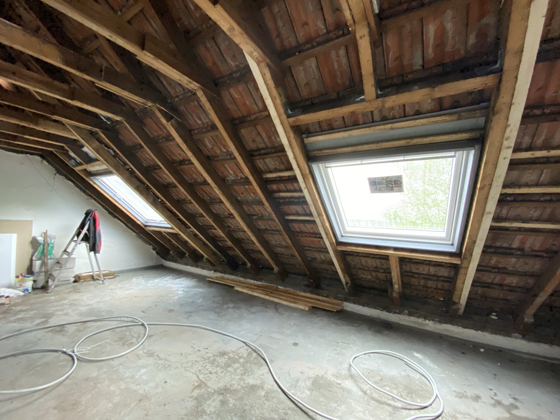 Loft Ausbau – Vorher Nachher – Vorher